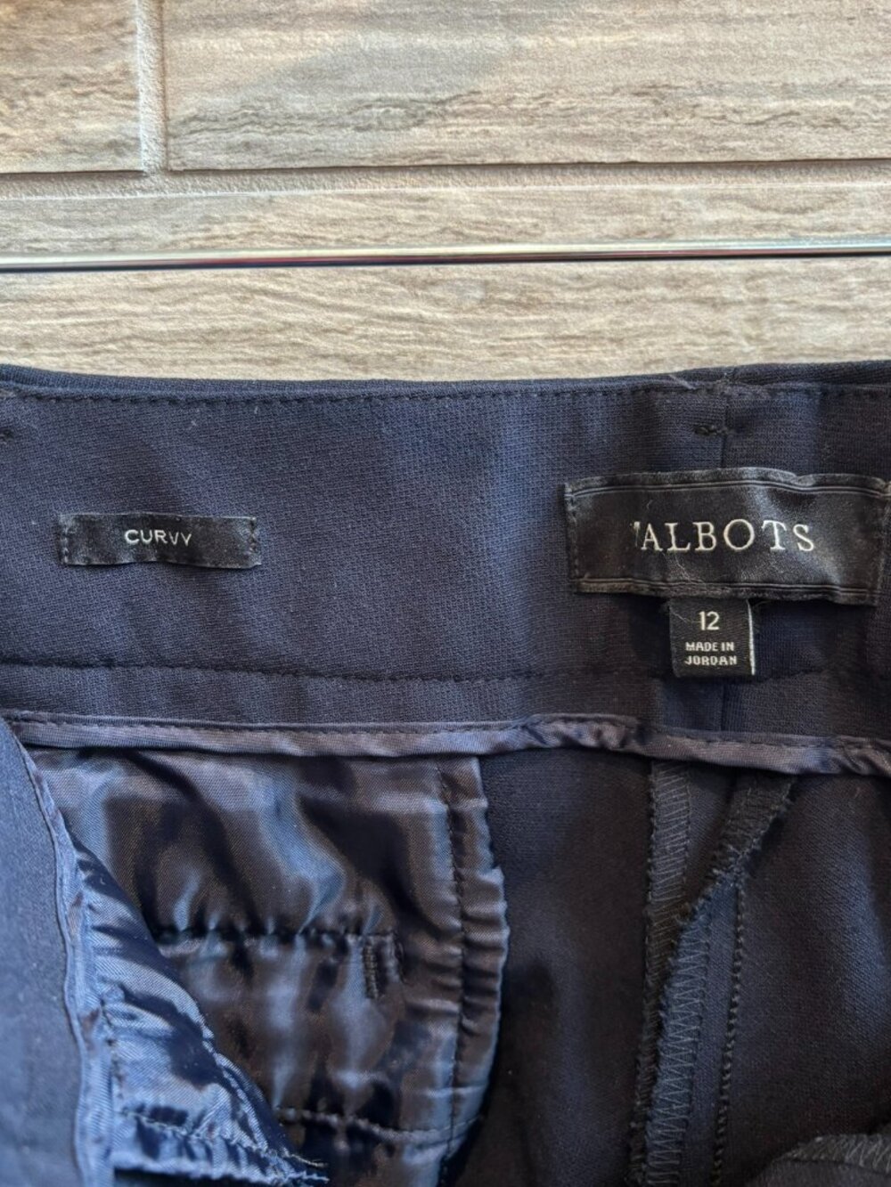 Talbots Black Slacks - Picture 7 of 9